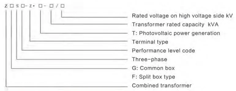 Three-Phase Photovoltaic Generating Distribution Combined Equipment Device Transformer