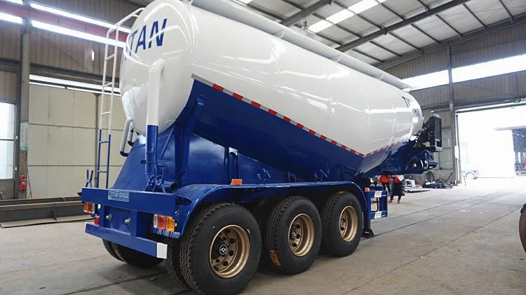 Dry Powder Trailer Powder Material Tanker Bulk Powder Tankers for Sale